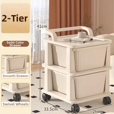 WANGXINGHEYUE | Multifunctional Drawer-type Storage Rack For Snacks and Toys Home Use