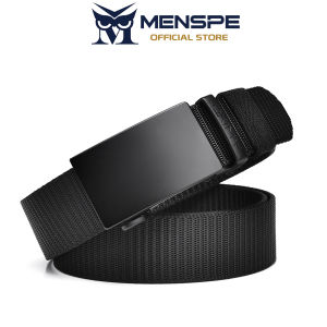 MENSPE Fashion Mens Belt Automatic Buckle Belt Breathable Nylon Belt Fashion Business Belt 120cm Scratch Resistant Belts Leisure Belt Gentlemen Belt Nice Waistband Durable Belt for Men