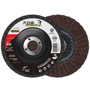 BIGWHITESHARK | Thickened Double Layered Abrasive Disc for Metal Grinding and Polishing