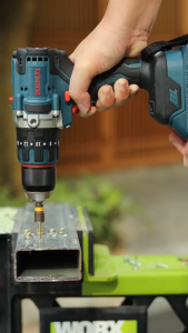 Máy Khoan Pin Boshun BS-ID100BL Đầu Kẹp Autolock 13mm Lực Siết 100Nm Động Cơ Không Chổi Than ( Bảo Hành 6 Tháng )