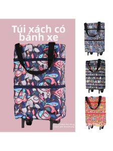 Portable Folding Elder-friendly Shopping Trolley