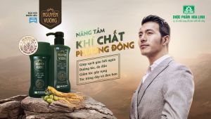 Dầu gội for men thảo dược Nguyên Vương chai 180ml - 250ml nguyên xuân mẫu mới lịch lãm hương sang trọng KUNKUNSHOP