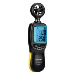 deli | High Precision Digital Anemometer