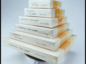 100Pcs/box Laboratory Qualitative Filter Paper 12.5cm For Laboratory