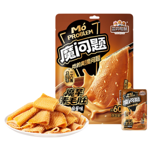 Three Squirrels | Crispy Spicy Sesame Flavored Konjac Jelly Ear 540g