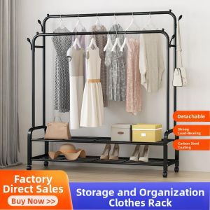 TENGYAGAO | Folding Floor Coat Rack