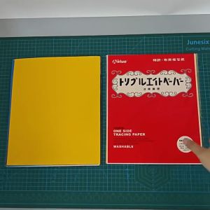 5PCS Tracing Paper Carbon Water-Soluble Tracing Paper DIY Graphite Copy Paper For Fabric Wood