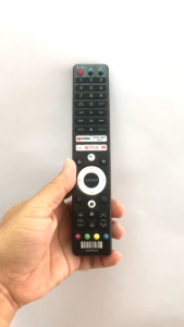 Remote Dùng Cho TV SHARP Điều Khiển Tivi Nhận Giọng Nói Android Smart TV GB326WJNA Thay Được GB326WJN8 GB346WJSA Kèm Pin AAA