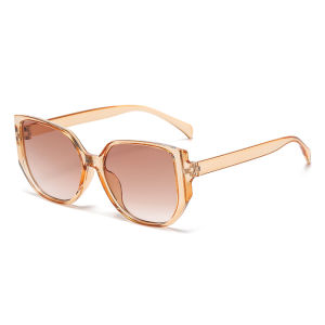 JN IMPRESSION Lớn-khung Internet người nổi tiếng cao cấp đa màu sắc mùa hè chống UV Kính mát