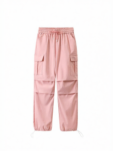 Trendy Drawstring Waist Comfortable Loose Pants