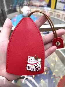 Mini Pull-Out Key Holder Bag Protective Cover Cute Cartoon Design for Men And Women Car Storage Keychain Universal Fit