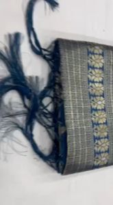 [Pre Order] SOFT LICHI SILK BEAUTIFUL RICH PALLU & JACQUARD WORK (Normal / Ready To Wear) ~ Delivery Lead Time : 10 days