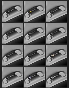 1pcs for Volvo High quality Leather Car Roof Door Handle Protector Car Handle Protector Car Armrest Glove Car Interior Decoration car accessories 240 S70 S90 V40 V70