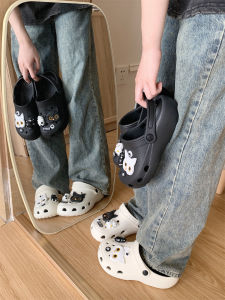 รองเท้าแตะ EVA สไตล์เกาหลีสำหรับใส่ในบ้านและกลางแจ้งในช่วงฤดูร้อนสำหรับคู่รัก รองเท้าแตะชายหาดแบบลำลองสำหรับผู้ชายและผู้หญิง