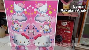 Lemari Pakaian Anak 2 Pintu Minimalis