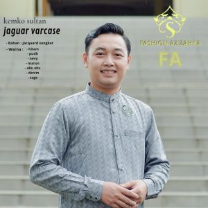 kemko sultan jaguard songket kemeja koko pria dewasa lengan panjang 0riginal terbaru