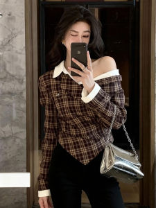XIYUQI | Elegant And Stylish Womens Top Slim Brown