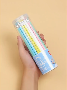 Bút Chì Tam Giác Deli Màu Đơn Có Tẩy – Ruột 2B/HB Cho Học Sinh Tập Viết Cho Bé Mới Bắt Đầu