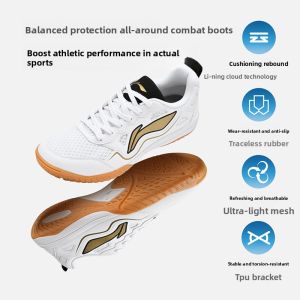 Li-Ning | Non-slip Wear-resistant Breathable Competition Table Tennis Shoes