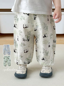 Em Bé Đá Mỏng Mùa Hè Lụa Đèn Lồng Chống Muỗi Quần Phong Cách Trung Hoa Thoải Mái Đơn Giản Thiết Kế Dành Cho Bé Trai Và Bé Gái Mẫu Giáo