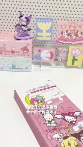 น่ารักการ์ตูนตัวเลขอะคริลิปริศนาหลายสีการ์ตูนรุ่นปริศนาขวดสก์ท็อปเครื่องประดับการ์ตูนใสปริศนาของเล่น