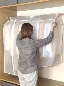 YYDS Clothes Dust Cover Clothes Storage Hanging Clothes Suit Coat Dust Cover Home Storage Bag