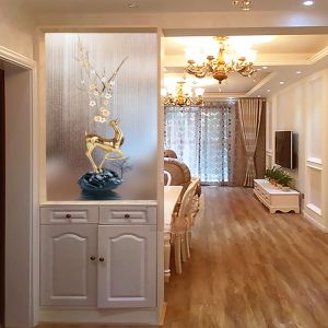 Doorway Entrance Cabinet Decorative Glass Screen Modern Minimalist Living Room Partition Shoe Cabinet Integrated Accessible Luxury Storage Rack