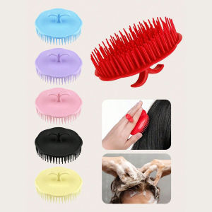 1 shampoo brush scalp massage brush dandruff cleaning brush
