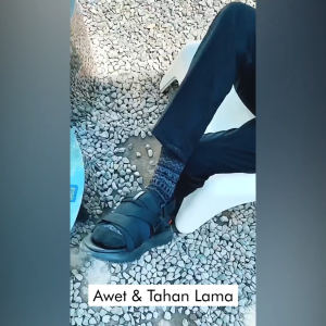 Heyjude Coper Black Sandal Casual Pria Wanita