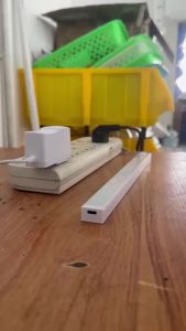 RGB LED Motion Sensor Light Bar Rechargeable Magnetic Cabinet Lamp USB-C Wireless Closet Gaming Atmosphere 5Modes Night Light