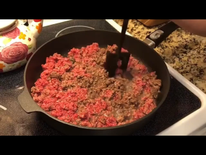 Meat ChopperGround Beef MasherHeat Resistant Meat Masher Tool for Hamburger Meat