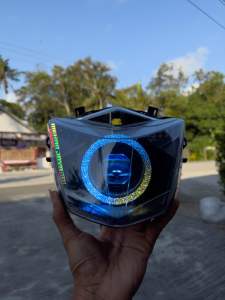 LAMPU BILED MATRIX X1 RGB BEAT 2016-2019 RING AKRILIK MODEL BULAT