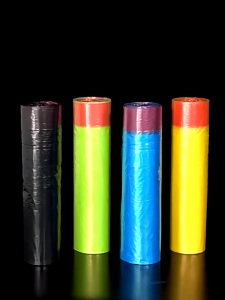 15/75PCS Drawstring Garbage Bag: A Durable & Thickened Solution