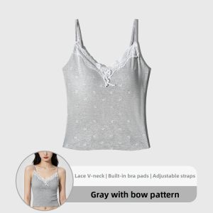 Mooti | Dopamine Dressing Lace V-Neck Slimming Back Beauty Bra Padded Top