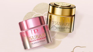 TSUBAKI Premium Repair Hair Mask 180g Golden/Limited Edition Pink Camellia Hair injury care