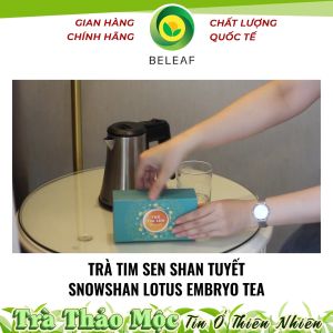 Trà Thảo Mộc Tim Sen SunBeleaf Trà Túi Lọc  Chống Oxy Hóa Giảm Căng Thẳng Hỗ Trợ Tiêu Hóa Trà Túi Lọc Hộp 20 Gói