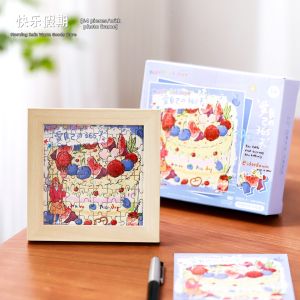 Therapeutic Elegant DIY Mini Jigsaw Puzzle Frame Gift Box