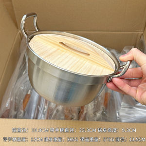 Phong Cách Nhật Bản Thép Không Gỉ 304 Ngoài Trời Lẩu Nồi Cơm Điện Nồi Canh Chậm Cắm Trại Hộp Mực炉 Nồi Đặc Biệt