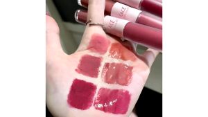2 In 1 Double Head Matte Lip Glossy Lip Glaze Waterproof Silk Velvet Lip Makeup Rouge Lip Gloss Long Lasting Liquid lipstick Gloss Lip Tint
