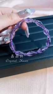 【 现货 】💰紫晶手串 Amethyst Bracelet｜招贵人 ✦ 旺人缘 ✦ 聚财辟邪 ✦ 改善风水｜