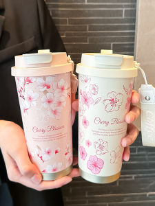 Stylish High-Capacity Dual-Drink Insulated Cup