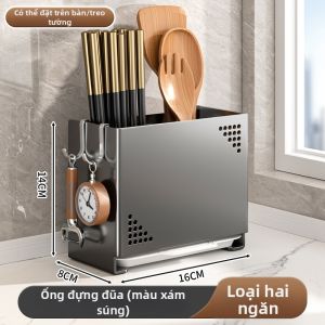 Hộp Đựng Đũa Thìa Đơn Giản Có Khả Năng Thoát Nước