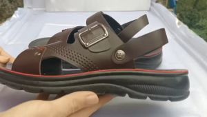 Dép Da Nam Cao CấpDép Nam Đế Đúc Nguyên Khối Có Quai Hậu Thông Minh Phù Hợp Mọi Lứa Tuổi