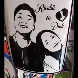 Frame Foto Wedding & Stiker Siluet: Panduan Lengkap