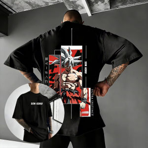 Bandai | Dragon Ball Z Son Goku T Shirt Man Women Anime pure Cotton Tee 2026 Summer new Casual Streetwear Short Sleeve Graphic Print Top