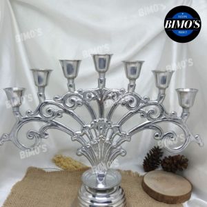 Tempat Lilin Aromaterapi Cabang 7 Silver Tempat Lilin Aesthetic Murah