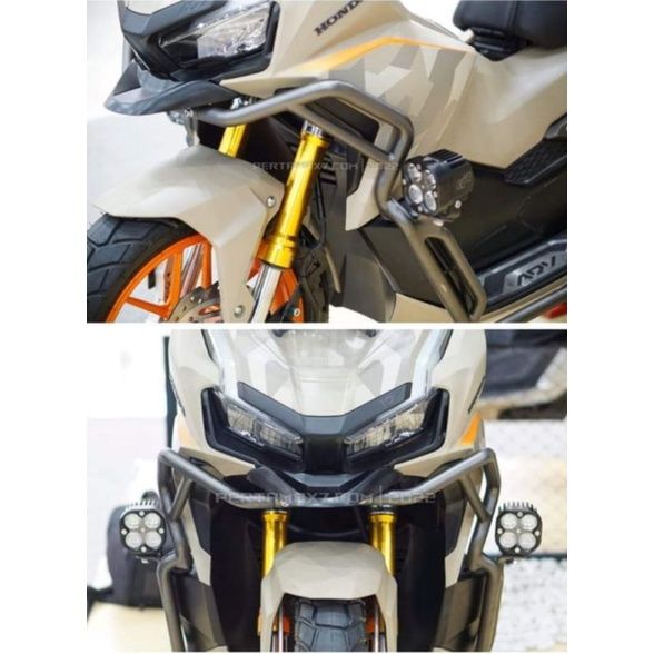 Honda Adv 160 Thailand Design - Full Crash Guard with Powder Coating ...