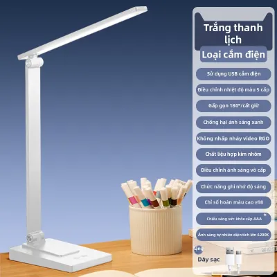 Đèn Bàn Học Bảo Vệ Mắt cho Trẻ Em Sinh Viên Ký Túc Xá Đọc Sách Phòng Ngừa Cận Thị