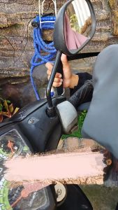 BANTAL STANG MOTOR PENGAMAN KEPALA DAN DADA ANAK BAHAN OSCAR BISA BULAK BALIK