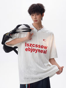 V37 | Vintage Letter Print Breathable Quick Dry T-Shirt
